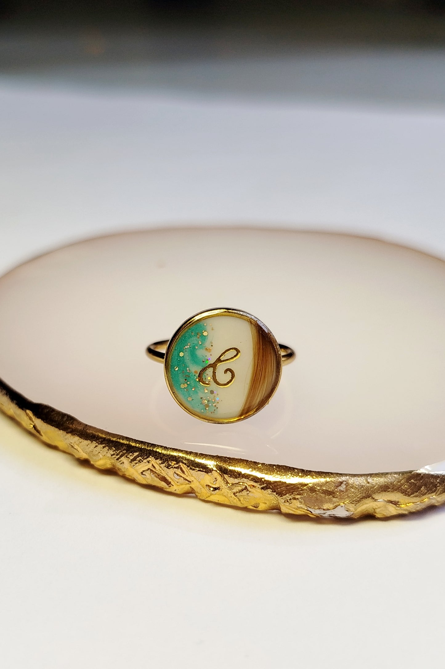 Bague Simple - Lait maternel et/ou mèche de cheveux