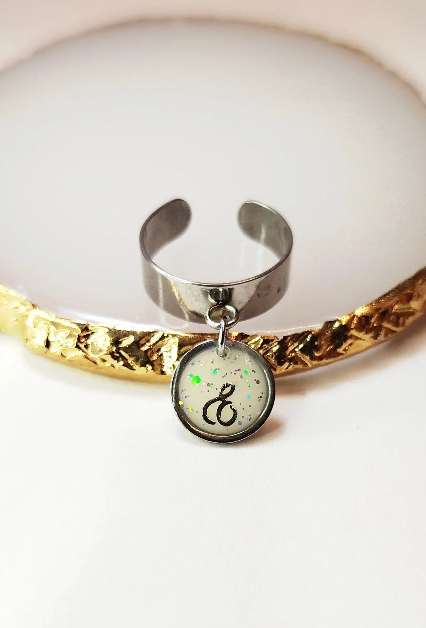 Bague Pendante - Bijoux au Lait maternel