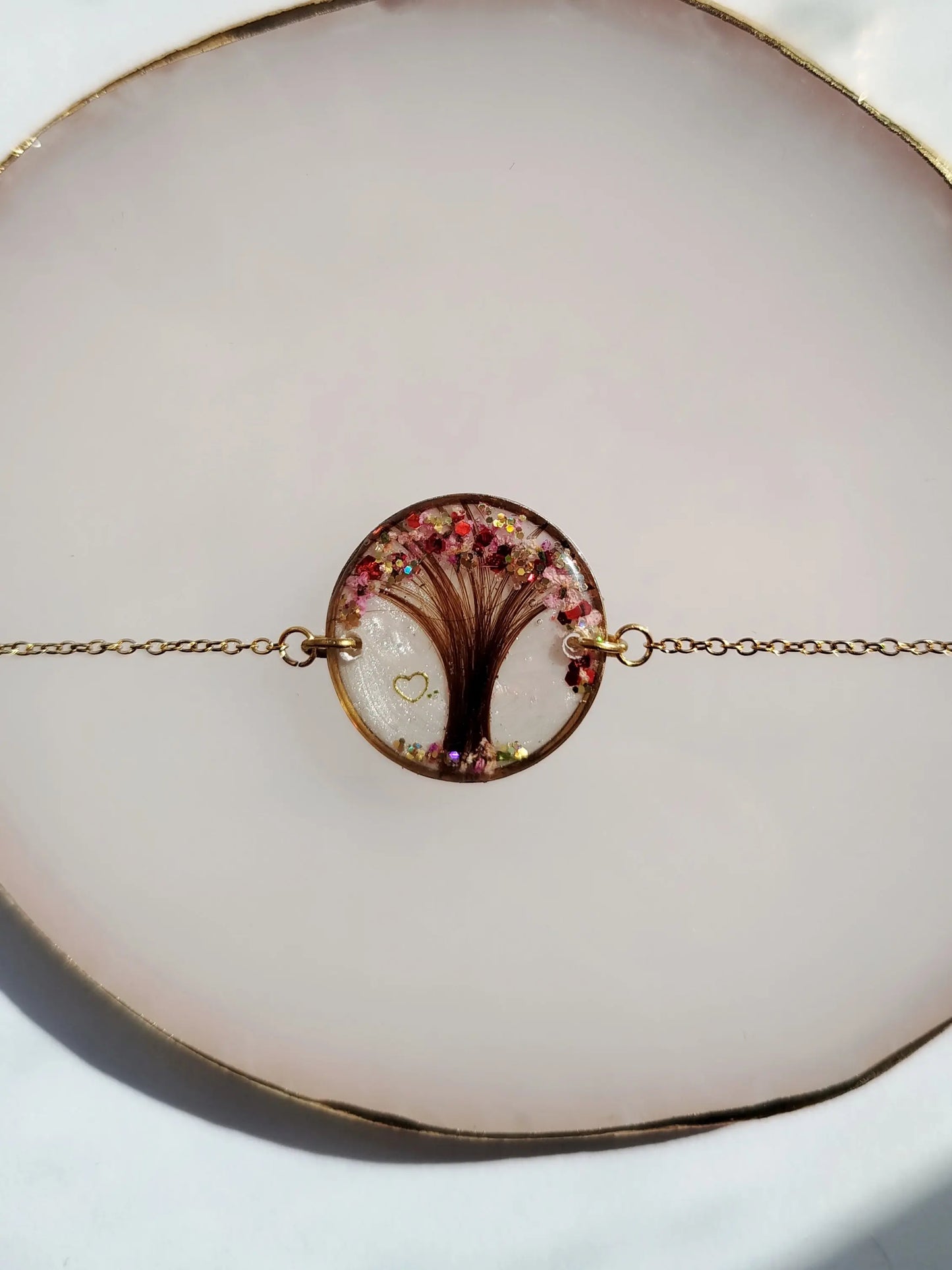 Bracelet Formes Acier - Lait maternel et/ou mèche de cheveux