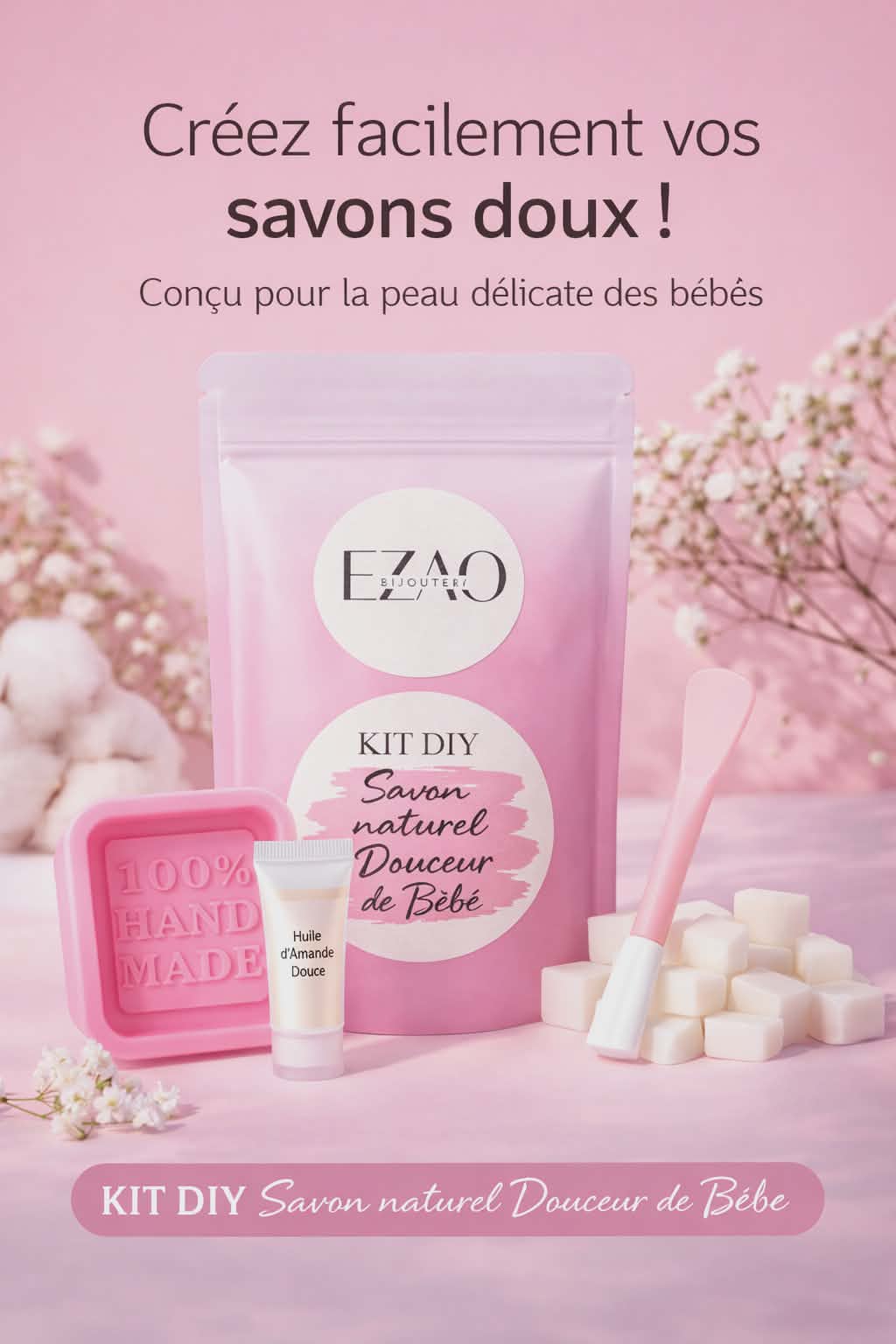 Kit DIY Savon de lait maternel