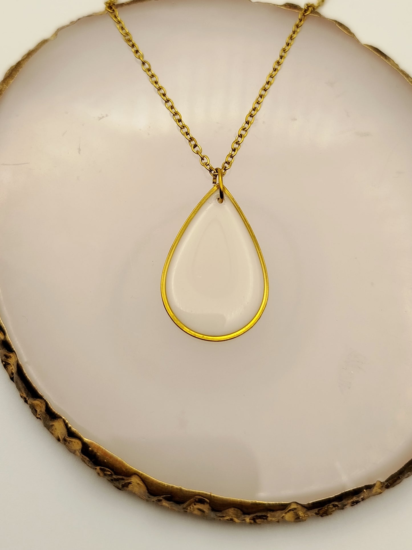 Collier Goutte - Bijoux au Lait maternel