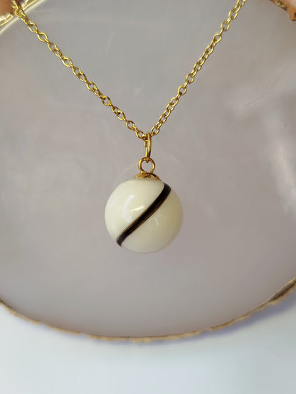 Collier Perle - Lait maternel et/ou mèche de cheveux