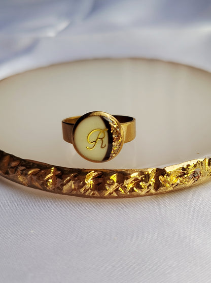 Bague Mixte Reglable - Lait maternel et/ou Mèche de Cheveux