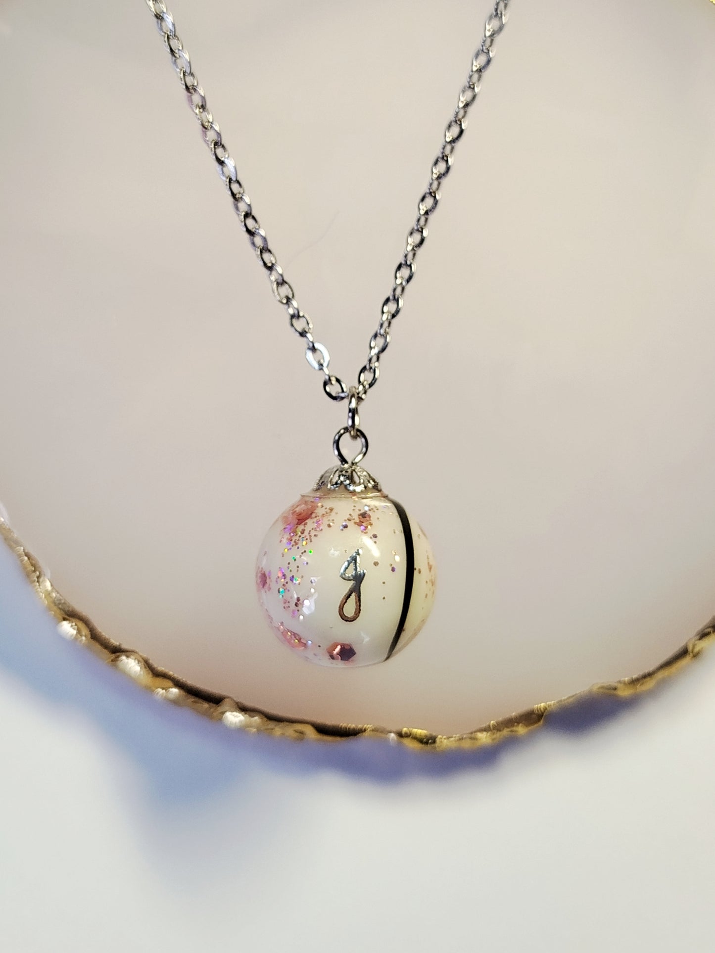 Collier Perle - Lait maternel et/ou mèche de cheveux