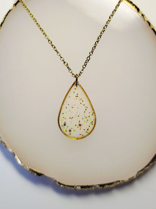 Collier Goutte - Lait maternel et/ou mèche de cheveux