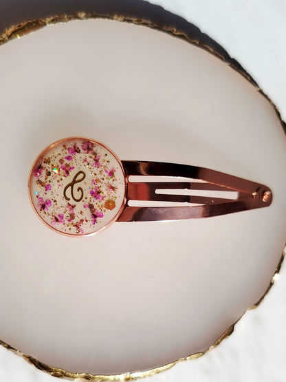 Barette - Lait maternel et/ou mèche de cheveux