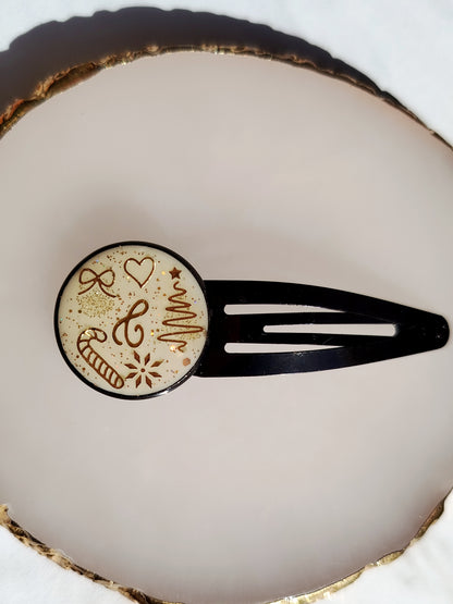 Barette - Lait maternel et/ou mèche de cheveux