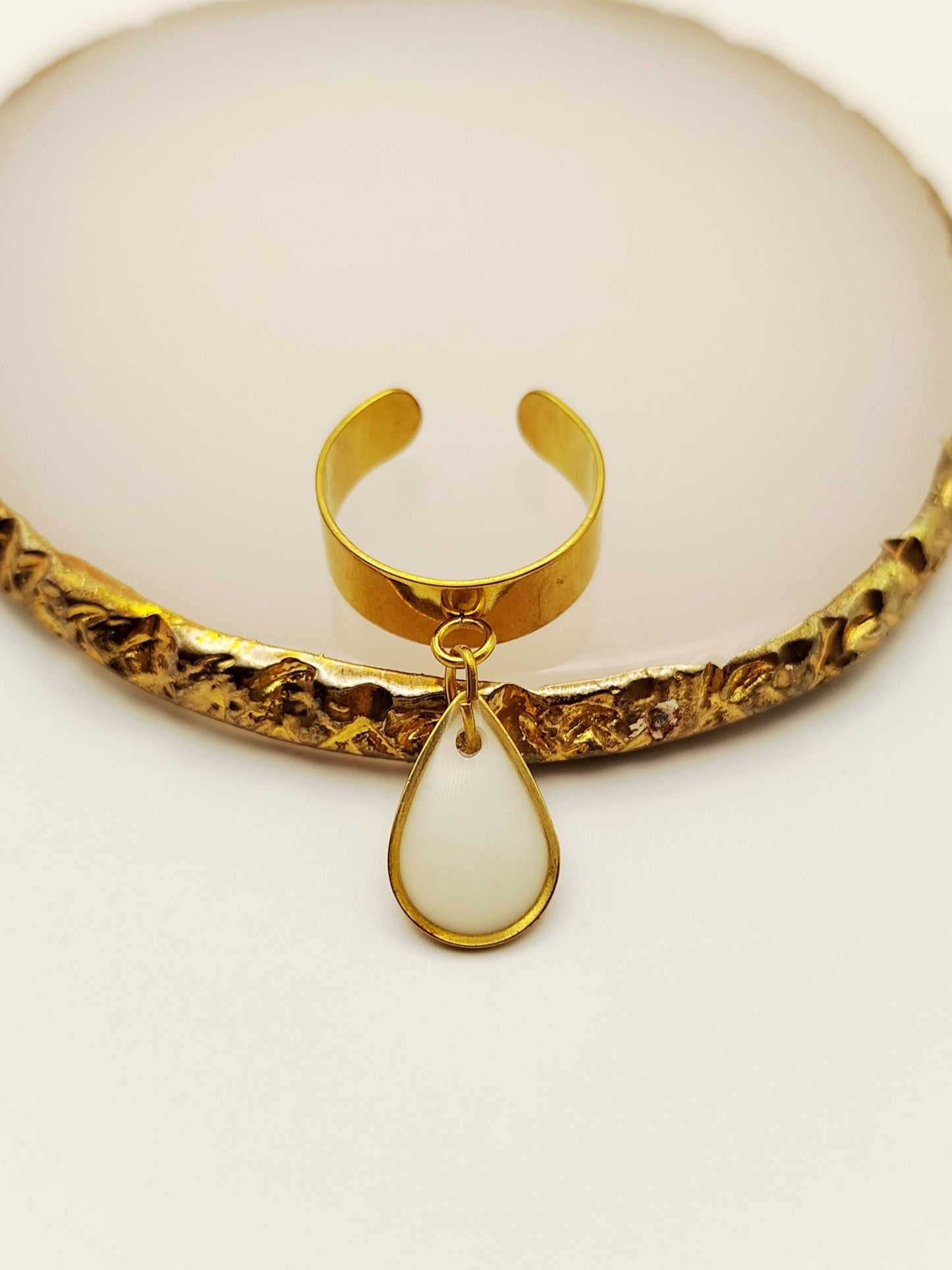 Bague Pendante  - Bijoux au Lait maternel