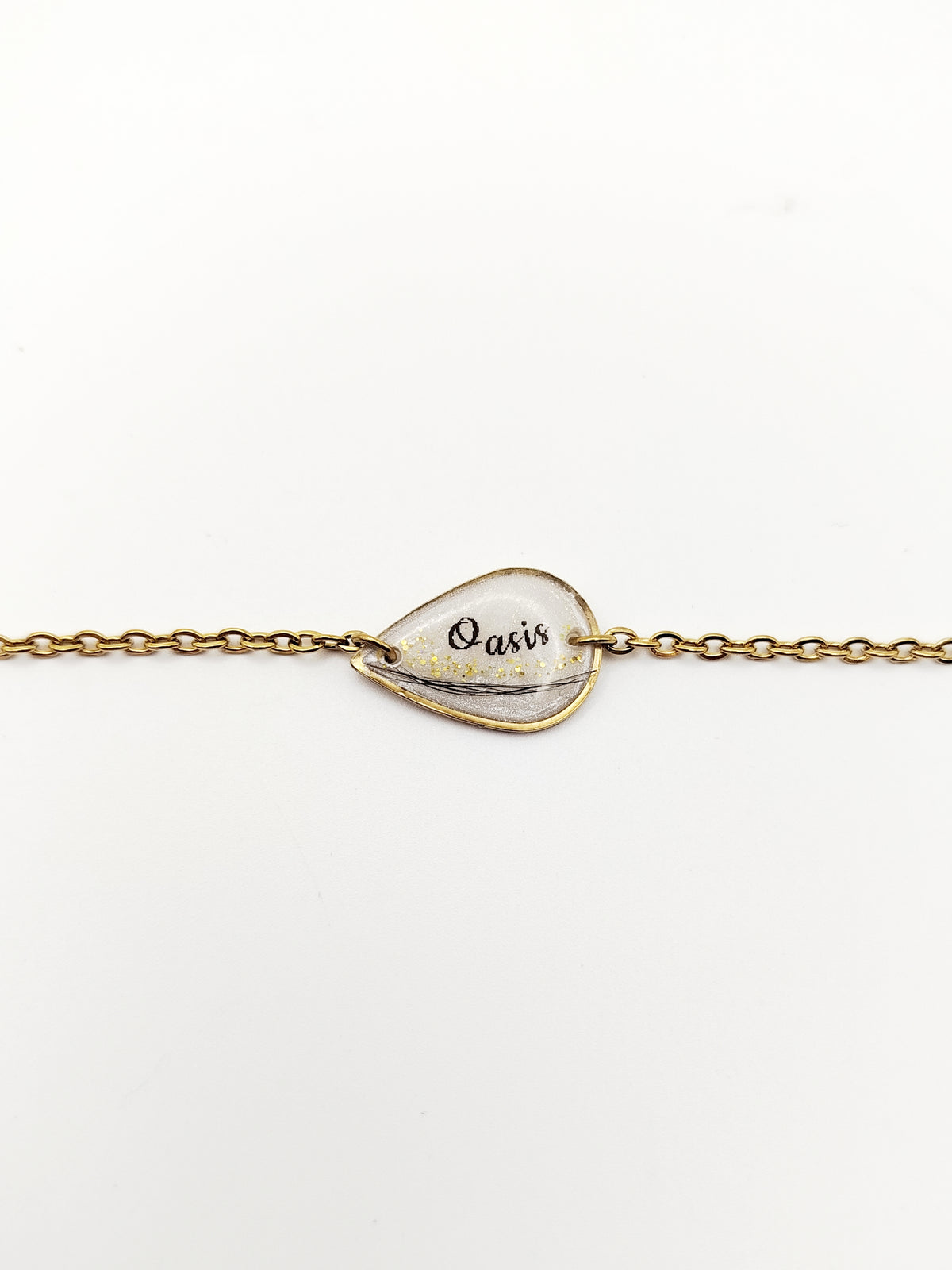 Bracelet Goutte Chaine - Bijoux au Lait maternel