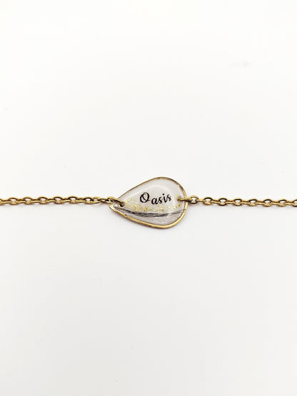 Bracelet Goutte Chaine - Bijoux au Lait maternel