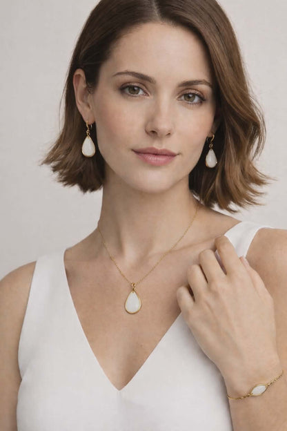 Boucles d'oreilles dormeuses - Bijoux au Lait maternel
