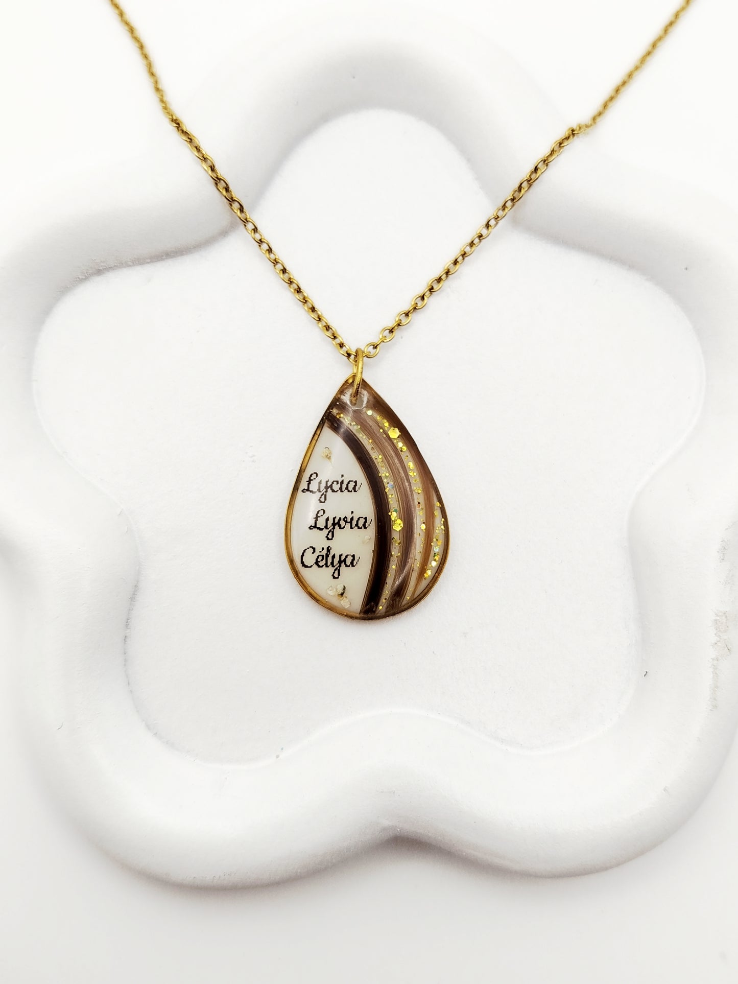 Collier Goutte - Bijoux au Lait maternel