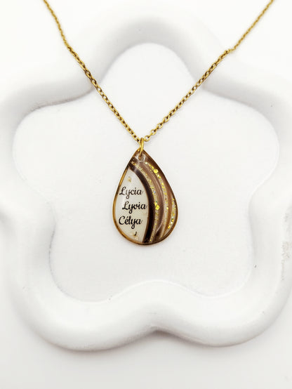 Collier Goutte - Bijoux au Lait maternel