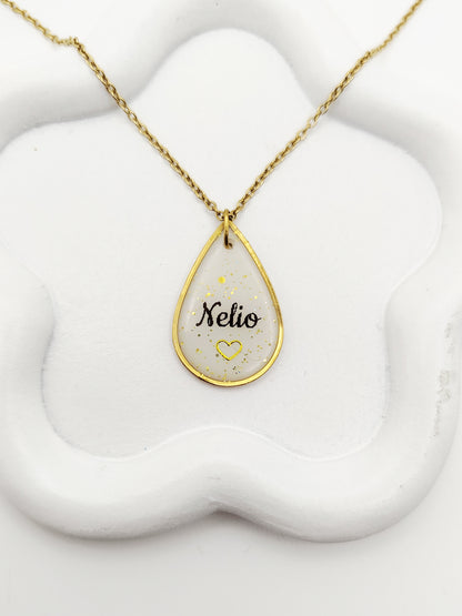Collier Goutte - Bijoux au Lait maternel