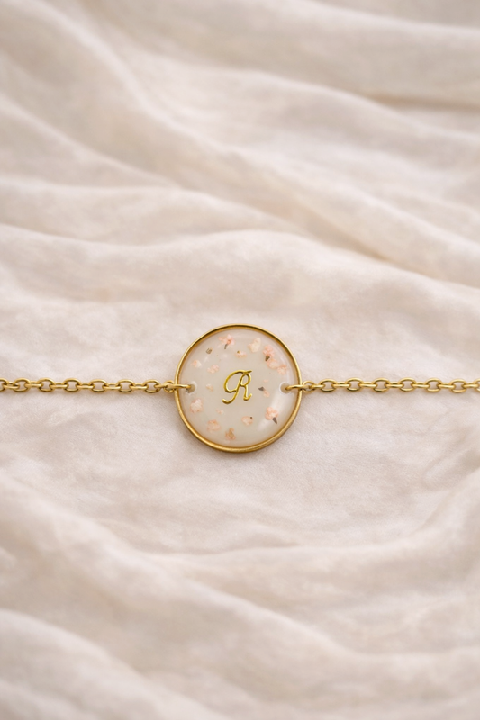 Bracelet Rond Acier Chaine - Bijoux au Lait maternel