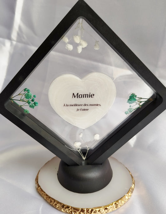 Cadre Souvenir - Sans Inclusions - Message d'amour