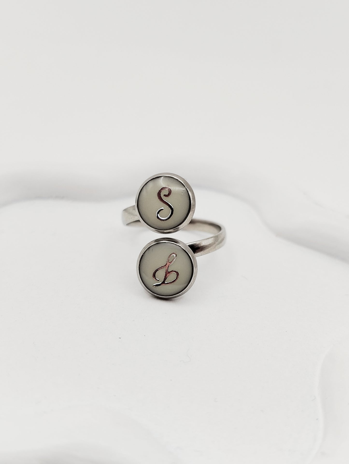 Bague double - Bijoux au Lait maternel