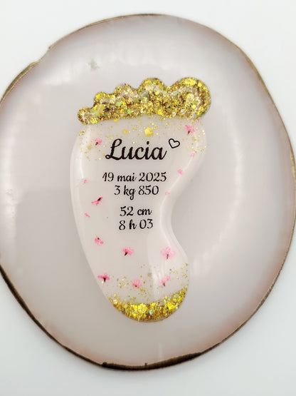 Pied - Souvenir en Lait maternel