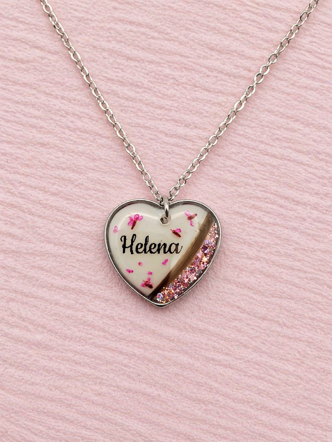 Collier Coeur - Bijoux au Lait maternel