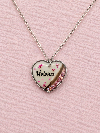 Collier Coeur - Bijoux au Lait maternel