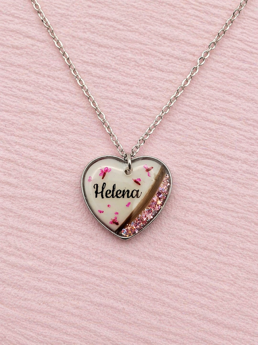 Collier Coeur - Bijoux au Lait maternel