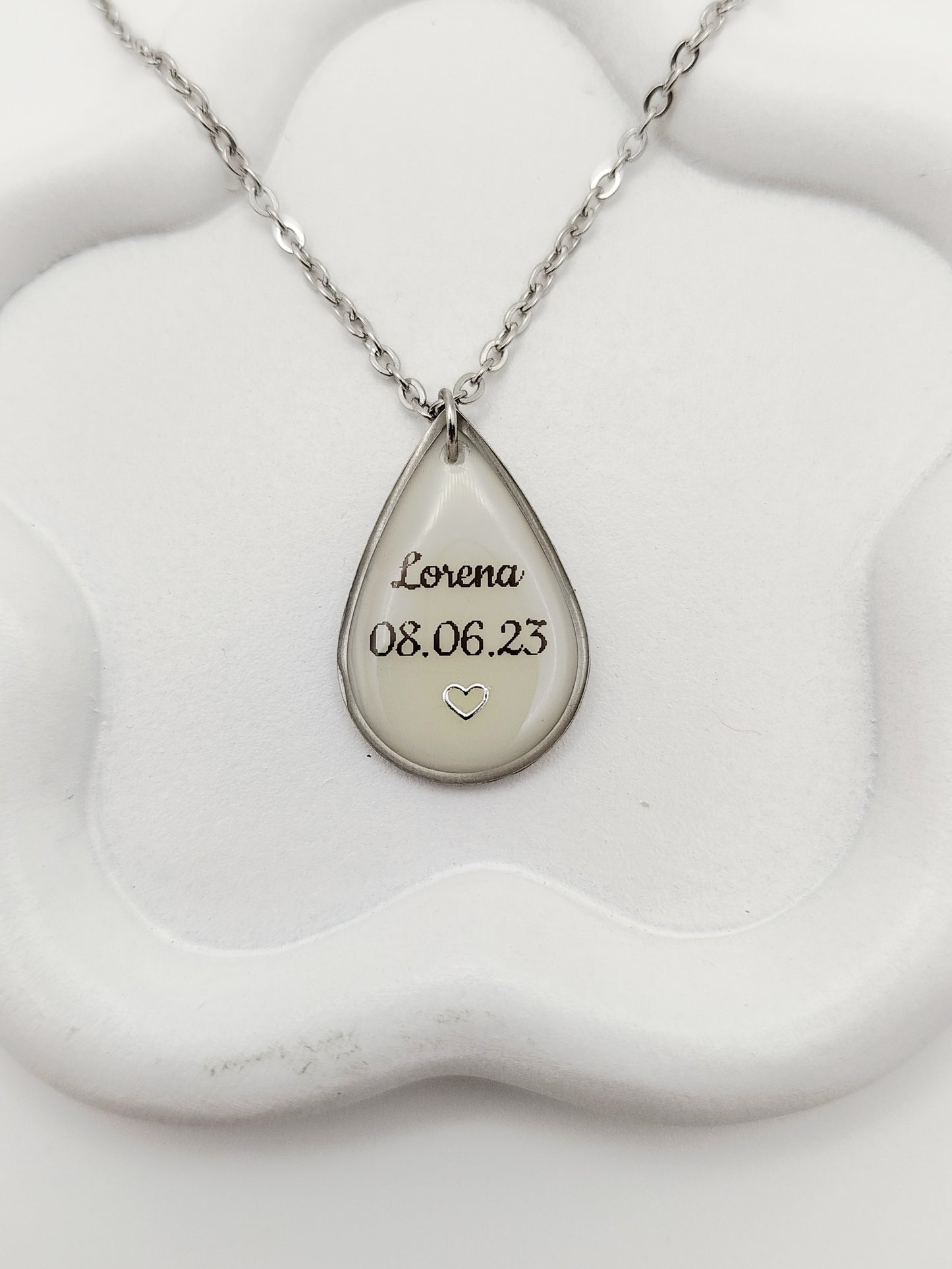 Collier Goutte - Bijoux au Lait maternel