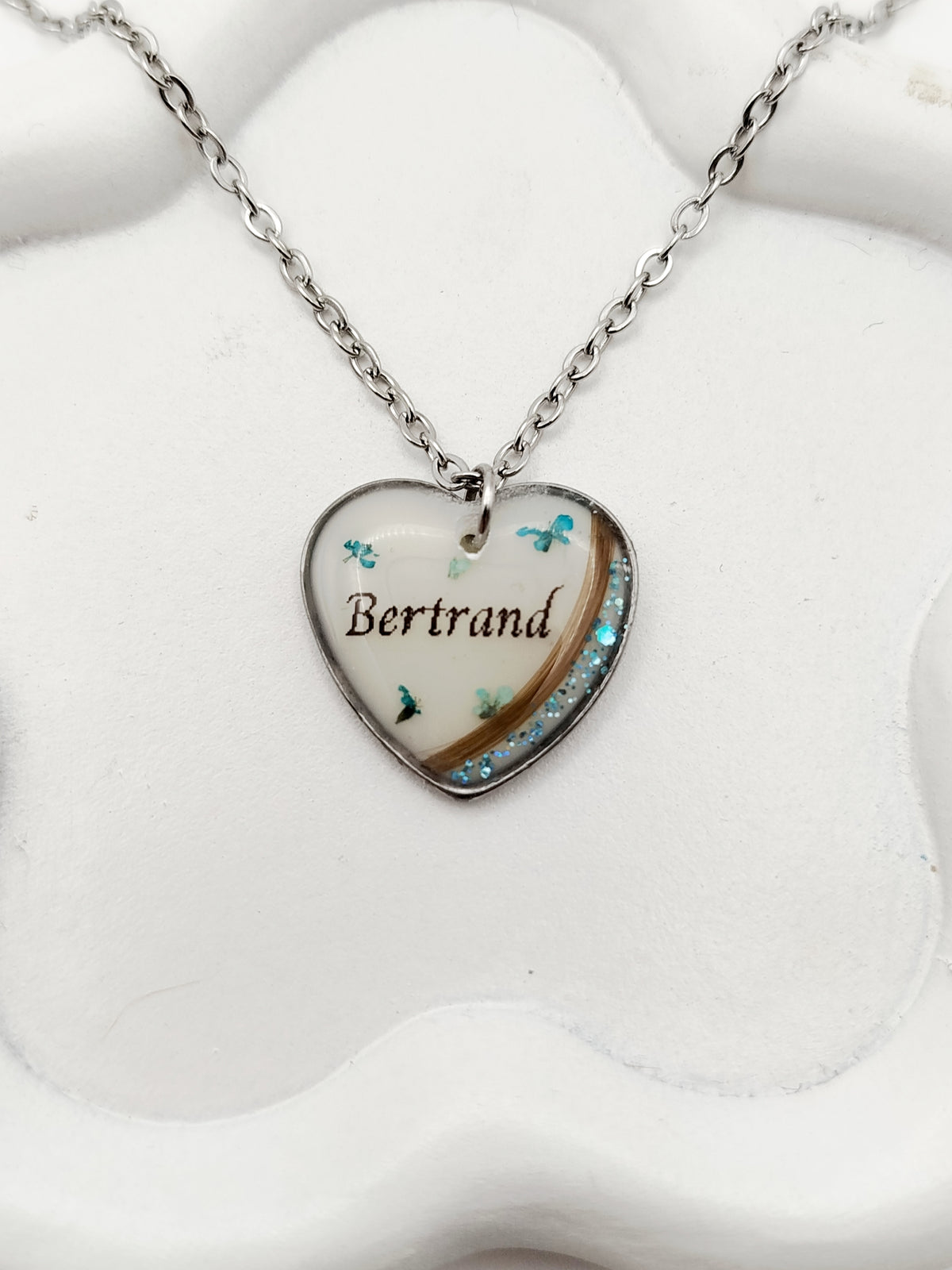 Collier Coeur - Bijoux au Lait maternel