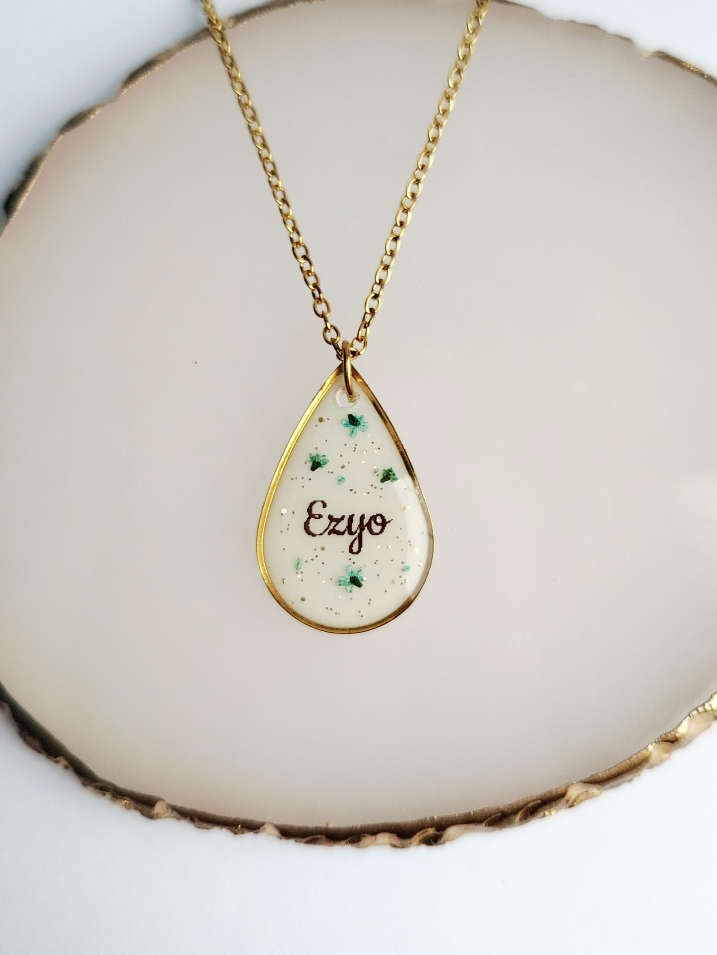 Collier Goutte - Bijoux au Lait maternel