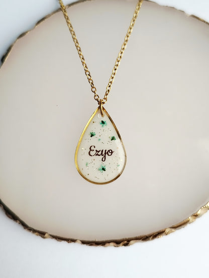 Collier Goutte - Bijoux au Lait maternel