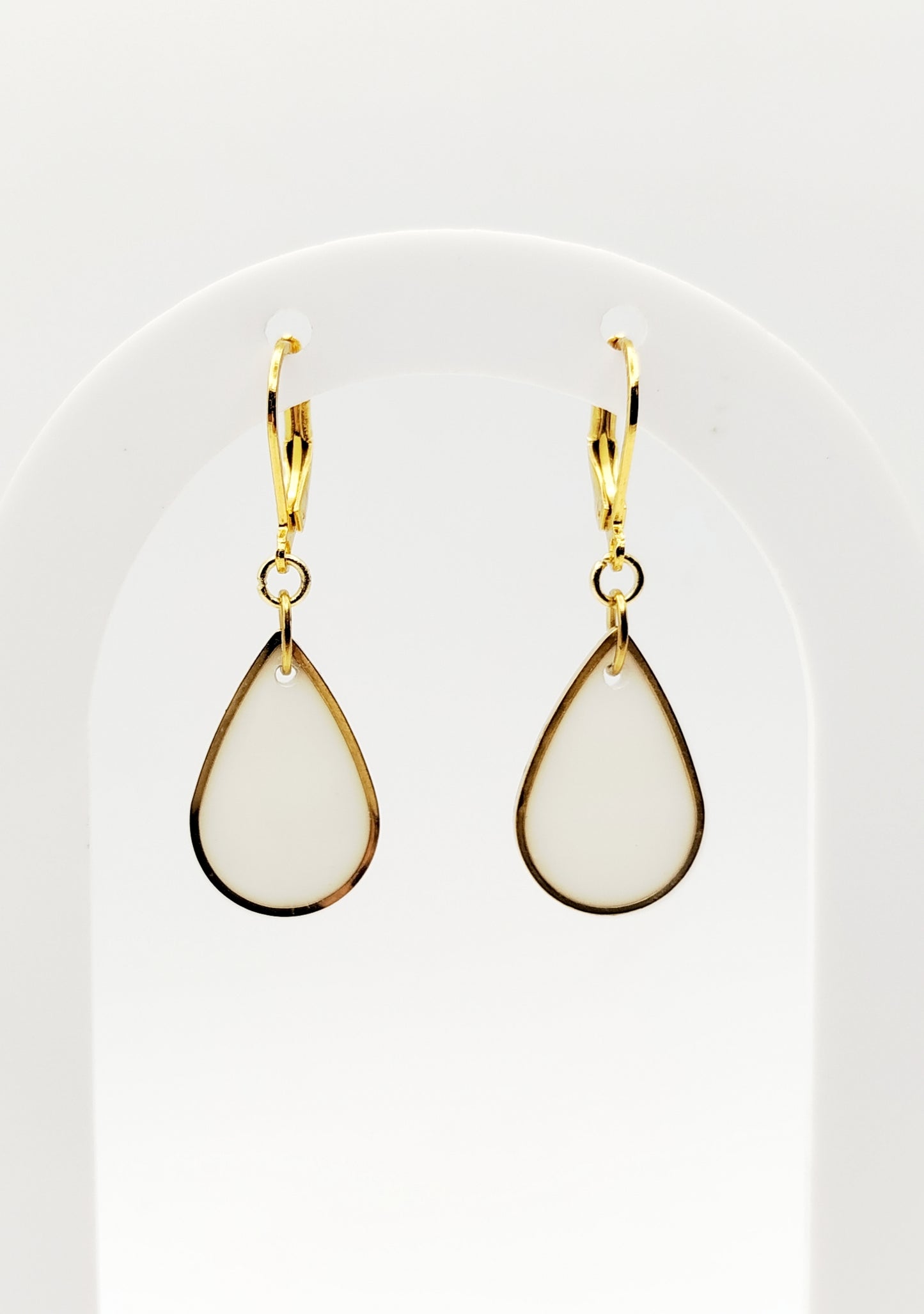 Boucles d'oreilles dormeuses - Bijoux au Lait maternel