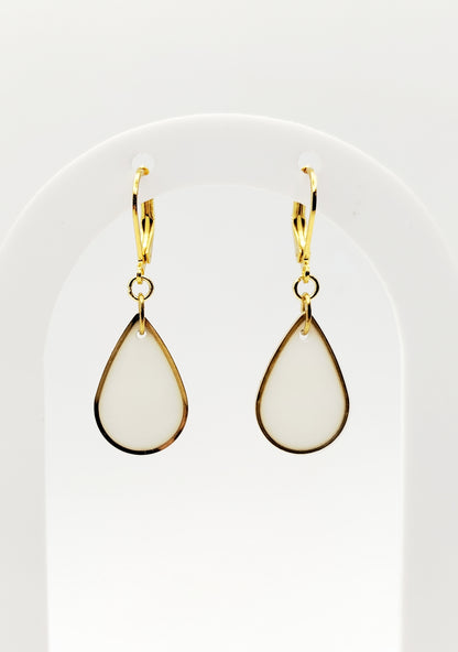 Boucles d'oreilles dormeuses - Bijoux au Lait maternel