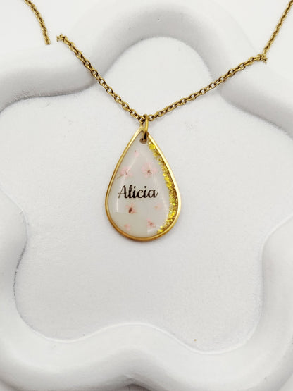 Collier Goutte - Bijoux au Lait maternel