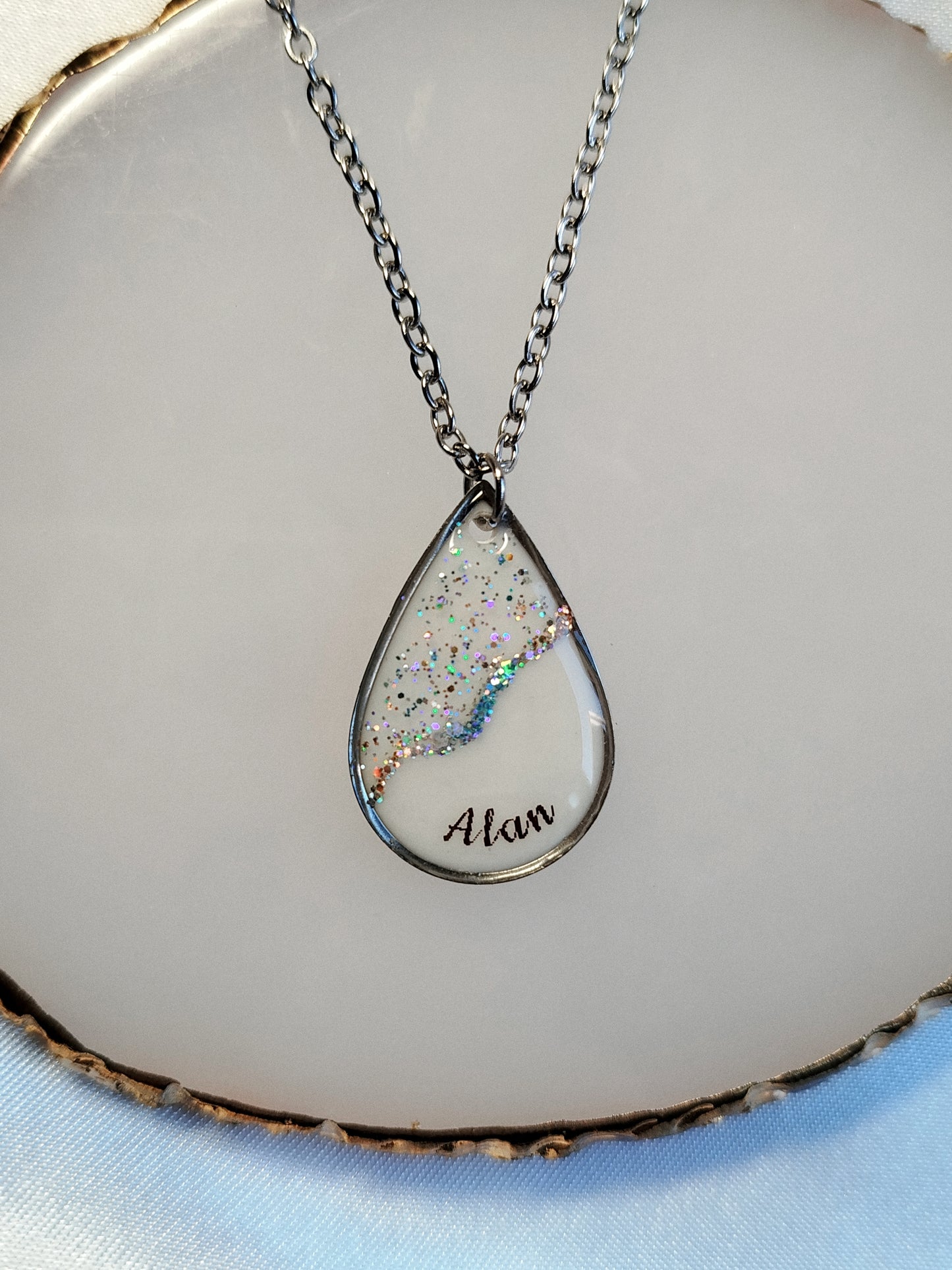 Collier Goutte - Lait maternel et/ou mèche de cheveux