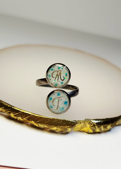 Bague double - Bijoux au Lait maternel
