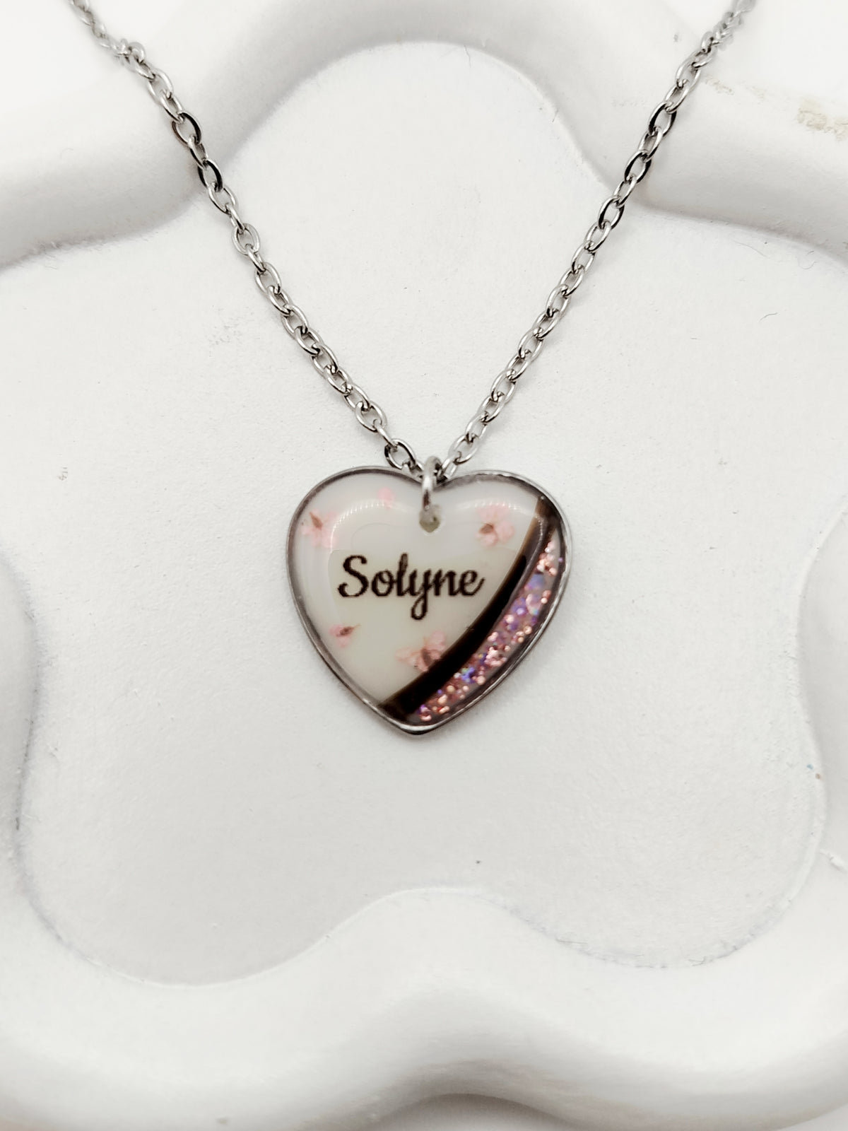 Collier Coeur - Bijoux au Lait maternel
