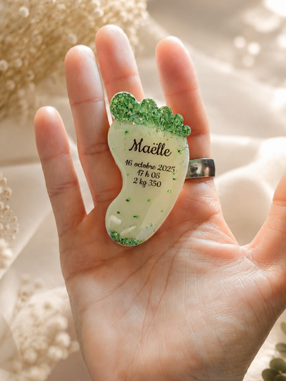 Pied - Souvenir en Lait maternel