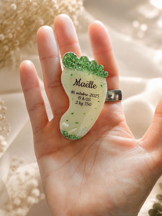 Pied - Souvenir en Lait maternel
