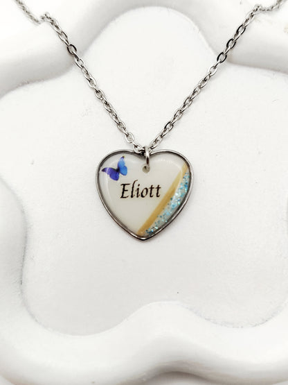 Collier Coeur - Bijoux au Lait maternel
