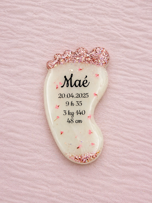 Pied - Souvenir en Lait maternel