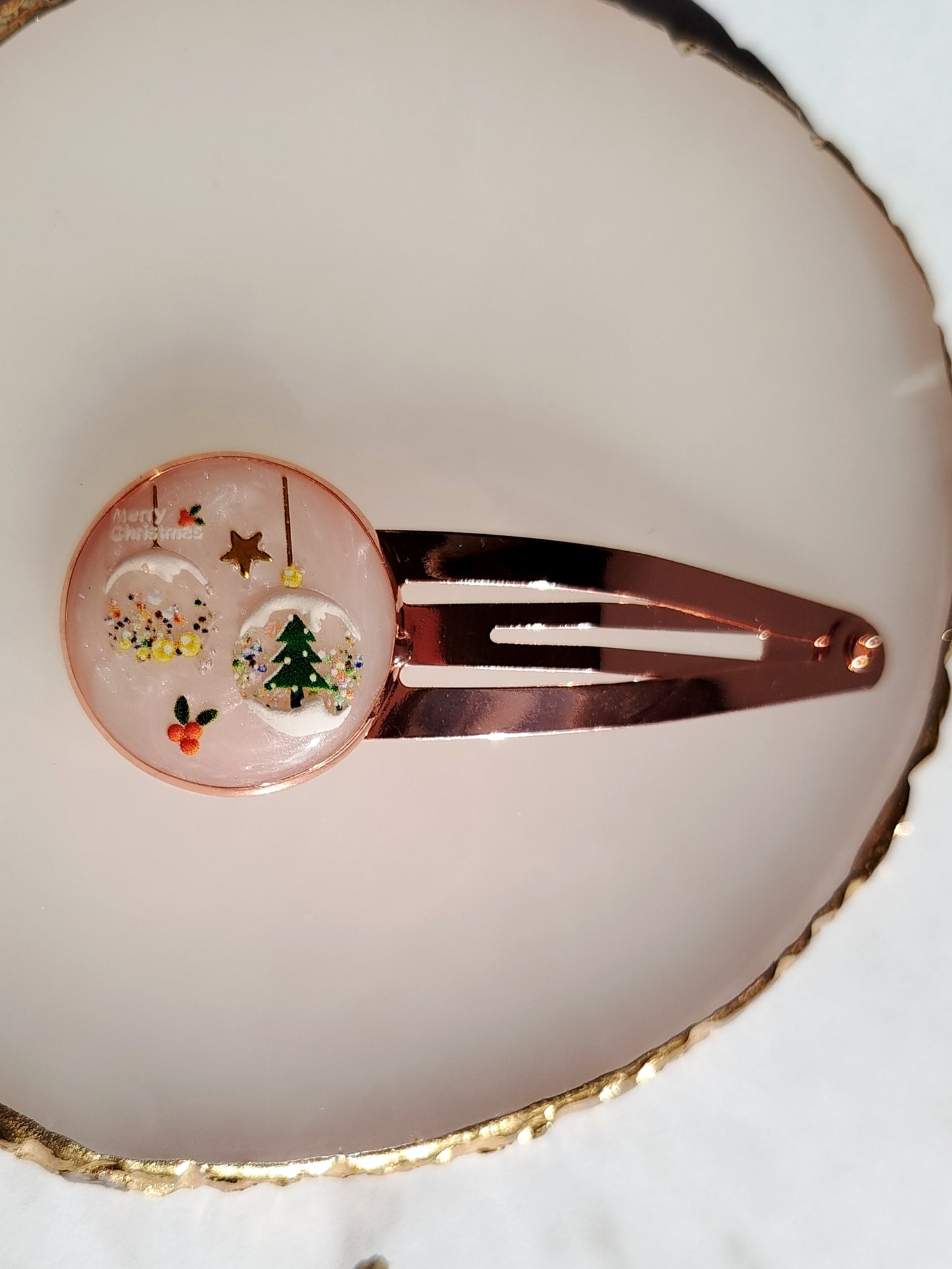 Barette - Lait maternel et/ou mèche de cheveux