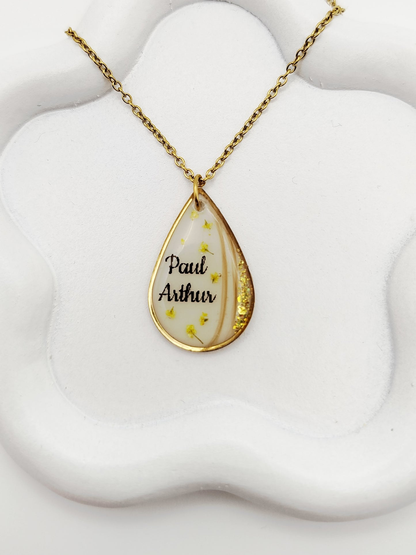 Collier Goutte - Bijoux au Lait maternel