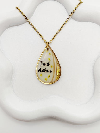 Collier Goutte - Bijoux au Lait maternel
