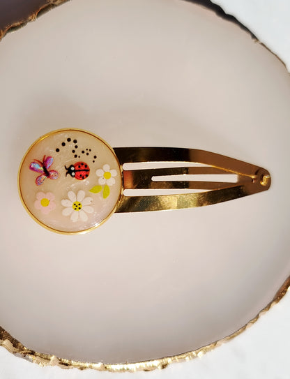 Barette - Lait maternel et/ou mèche de cheveux