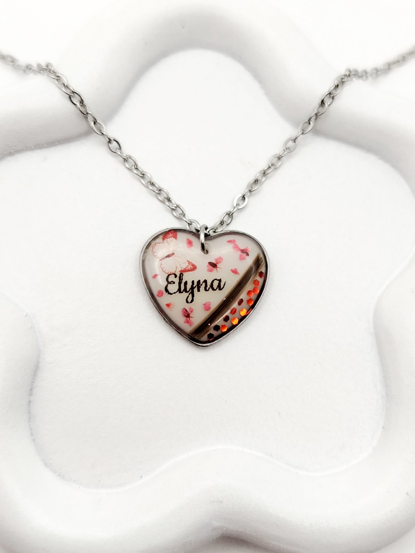 Collier Coeur - Bijoux au Lait maternel