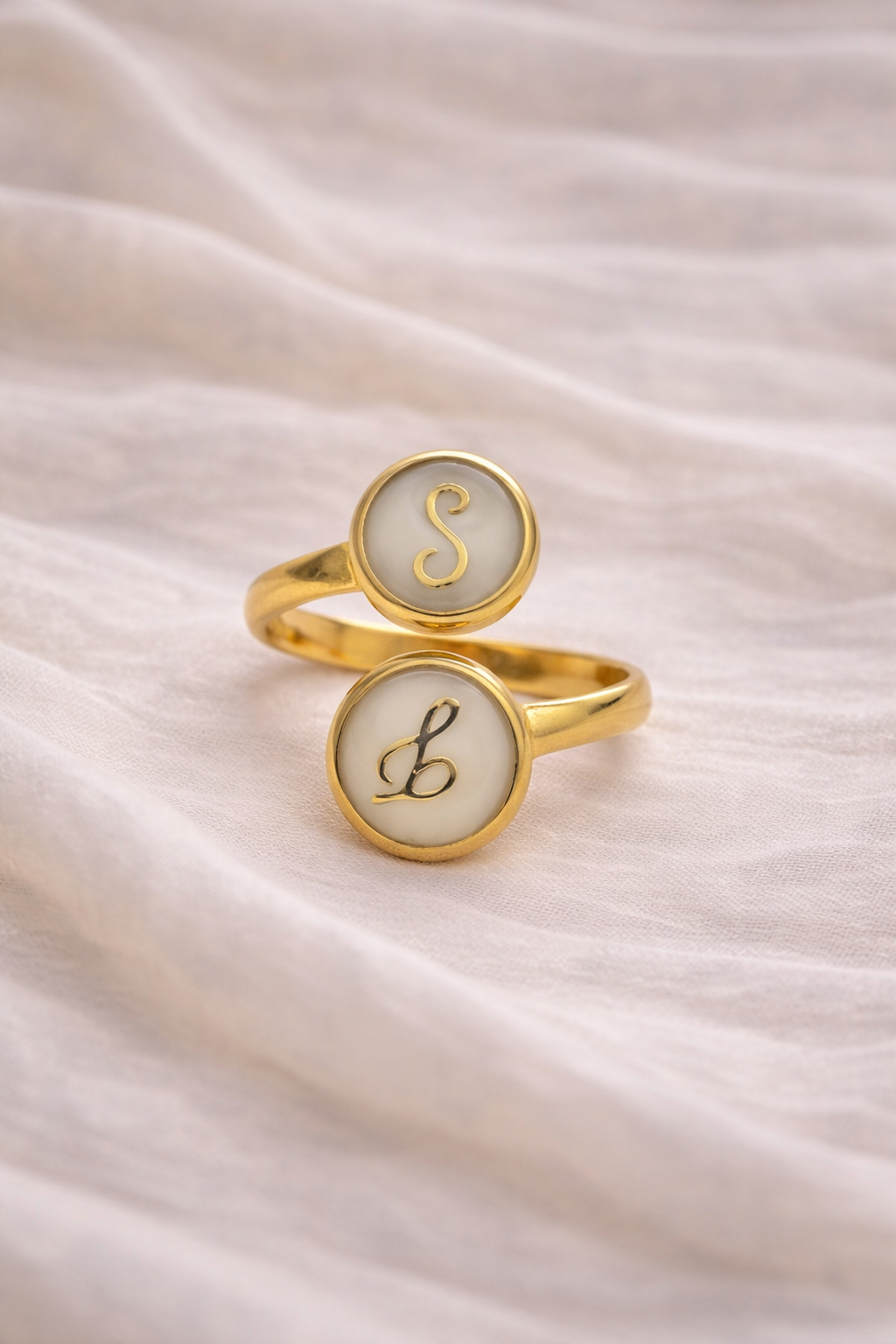 Bague double - Bijoux au Lait maternel