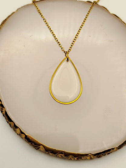 Collier Goutte - Bijoux au Lait maternel