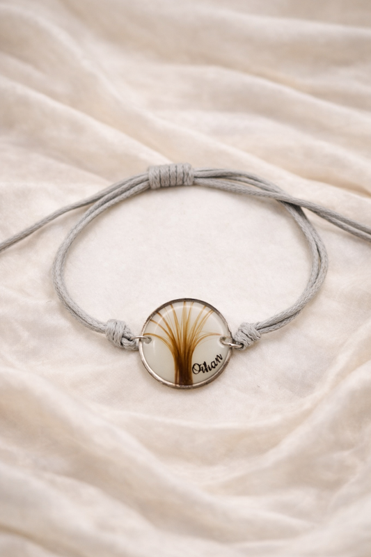 Bracelet Mixte cordon - Bijoux au Lait maternel